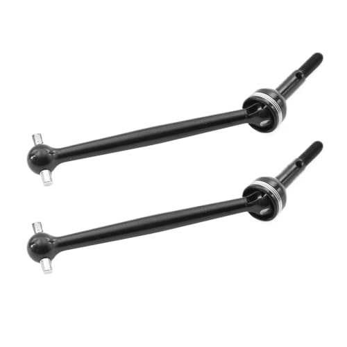 BritBolt 2pcs Stahlmetallantriebswelle kompatibel mit TT-02B TT02B 1 10 Skala RC-Auto-Upgrade-Ersatzteile von BritBolt