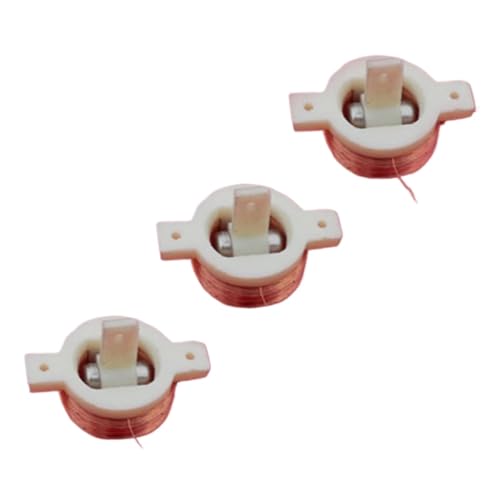BritBolt 3 Stück 1,6 g 20OHMs Elektromagnetischer Servomotor mit Spulenhöhlenbechermotor für kompatible Festflügel -RC -Flugzeug -Drehmoment -Lenkgetriebe von BritBolt