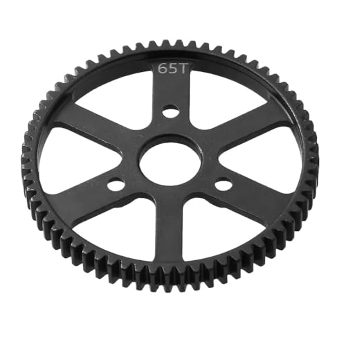 BritBolt 32p 0,8 m Härtenstahl Hauptsporngetriebe 54T 56T 58T 62T 65T 68T 3960 kompatibel mit 1 10 -Skala -RC -Cars einschließlich E Maxx und ähnlichen Modellen(65T) von BritBolt