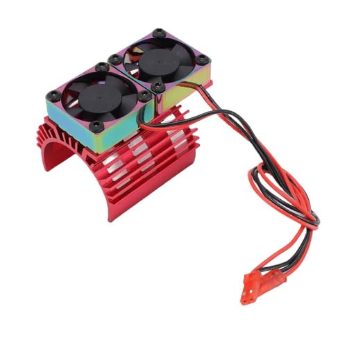 BritBolt 36 mm RC -Autokühlventilatoren Motor Kühler Kühlkörper kompatibel mit 380 540 550 3650 Motoren Bunte Geschwindigkeit Optionen von BritBolt