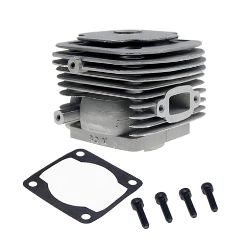 BritBolt 38cc RC -Autogasmotor 4 Lochzylinder und Kolbenringkit kompatibel mit 1 5 -Skalierungsmodellen wie I Rofun Rovan KM 5ivet FG Goped und ähnliche Teile(1Set) von BritBolt