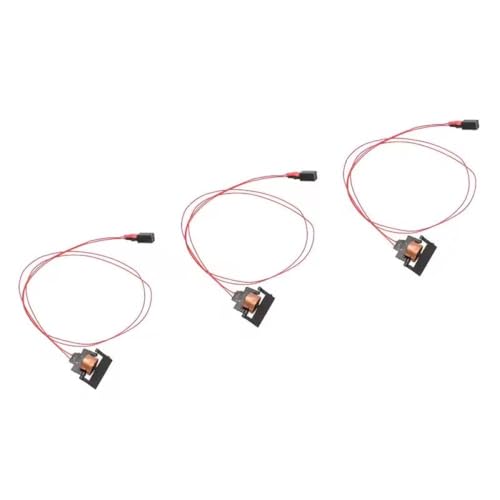 BritBolt 3pcs 0,4g 0,9 g 1,3 g elektromagnetisches Servo mit 1,27 weiblichen Steckeranschluss für RC -Modelle Fixed Flügelflugzeug und Verschiedene DIY -Projekte geeignet(3pcs 0.4g) von BritBolt