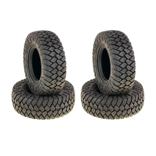 BritBolt 4 Stücke Twolf 130x40mm Gummi -Reifenspur Haut kompatibel mit M715 1 8 Skala RC Car Crawlerteile von BritBolt
