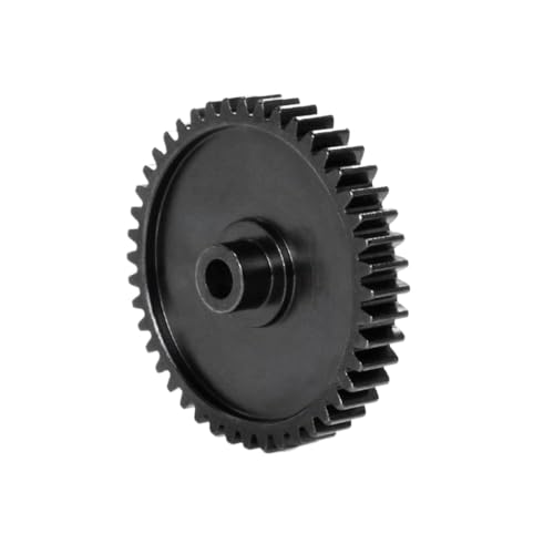 BritBolt 44T gehärteter Stahl Spurgetriebe 1/8 Pitch -kompatibel mit XL Flux RC -Upgrade -Teilen passt zu ähnlichen Modellen von BritBolt