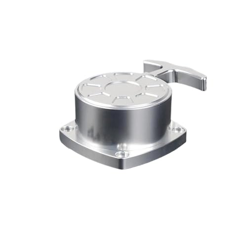 BritBolt 45cc 71 Motorstarter -Starter kompatibel mit 1 5 -Skala -RC -Autos für Rovan Rofun LT KMX2 DDT FID -Modelle Metall Construction Easy Start Design Design(Silver) von BritBolt