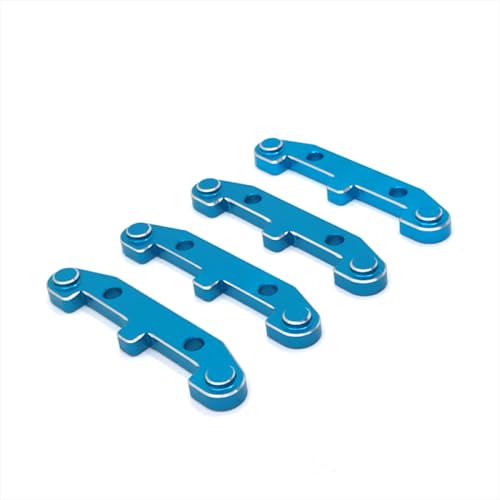 BritBolt 4PCS -Metall -Upgrade Unterarm Fixing -Komponenten EA1005A kompatibel mit 1 10 J3 RC -Autoersatzteilen für Fernbedienungsfahrzeugzubehör(Blue) von BritBolt