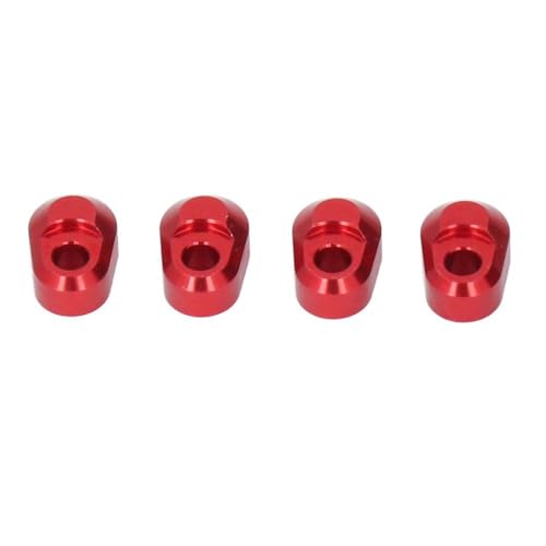BritBolt 4PCS Universal Aluminium Scharnierstifthalter, kompatibel mit RC Cars 6S 8S XMT -Upgrade -Teilen für Verschiedene RC -Modelle(Red) von BritBolt