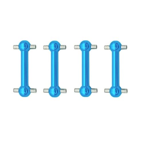 BritBolt 4PCS Universal Drive Welle Dogbone Antriebswelle kompatibel mit 1 10 -Skala -RC -Automodellen TT01 TT02 TT01D TT01E TA04 SEVENTIONENTETETE(Blue) von BritBolt