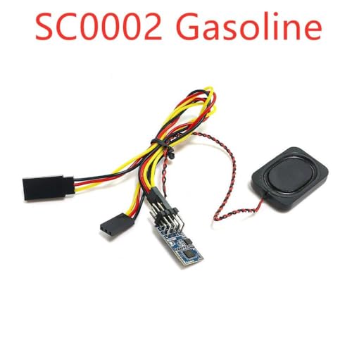 BritBolt 5V Dieselmotor -Sound USB -Einheit kompatibel mit 1/18 1/24 1/28 1/35 RC -Autos wie Orlandoo OH35P01 Q64 Q65 -Modelle(SC0002 Gasoline) von BritBolt