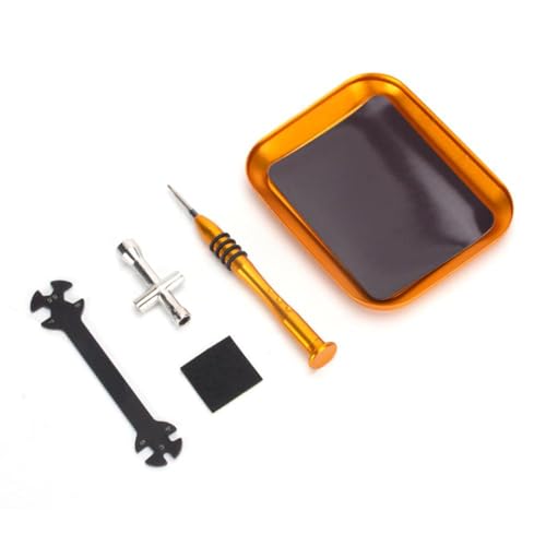 BritBolt 6 in 1 RC -Autowerkzeugen mit Einer Schraubverletzung und kleinem Schraubendreher für FMS -RC -Modell -Wartungswartungswartung kompatibel mit RC -Flugzeugboot und Autos(Golden) von BritBolt