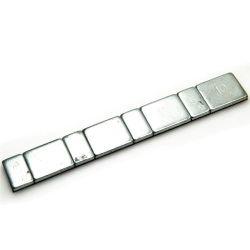 BritBolt 60g Stick-On-Rad-Balancer-Gewichte mit Klebeband 13,5 cm Länge für 1/10 Skala RC Crawler-Autoreifen kompatibel mit verschiedenen Offroad-Fahrzeugmodellen(1PCS) von BritBolt