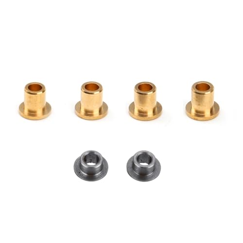 BritBolt 6pcs Metallflanschhülsenbuchse 6x5 2mm 6x2 7 mm Ersatzteile für RC -Automodelle 144001 144002 144010 124007 124016 124018 124019 kompatibel mit verschiedenen RC -Fahrzeugen kompatibel von BritBolt