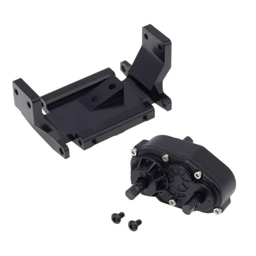 BritBolt 72 -mm -Mount -Metal -Getriebeübertragungskoffer -Aktualisierungsteil kompatibel mit 1 10 -Skala -RC -Crawler D110 TF2 -Modellen(Black) von BritBolt