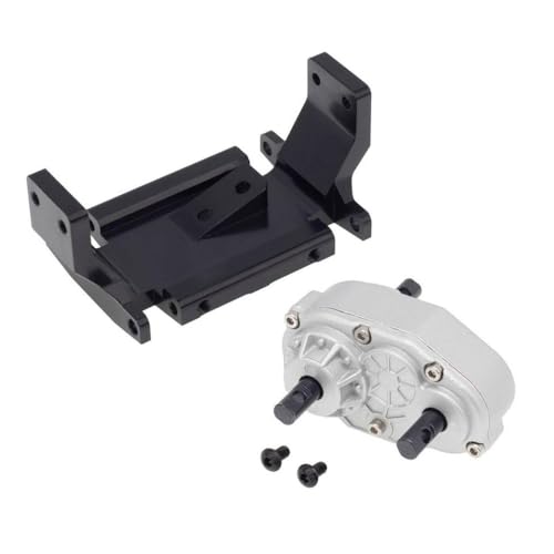 BritBolt 72 -mm -Mount -Metal -Getriebeübertragungskoffer -Aktualisierungsteil kompatibel mit 1 10 -Skala -RC -Crawler D110 TF2 -Modellen(Silver) von BritBolt