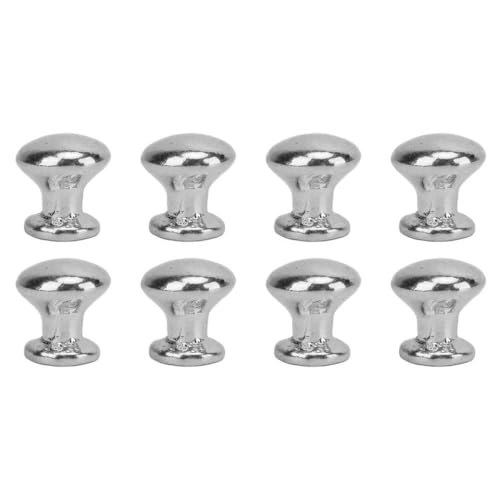 BritBolt 8pcs 1 12 Skala Miniatur Round Head Pullgriff(Silver) von BritBolt