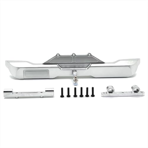 BritBolt 9pcs Metall Heck -Stoßfänger -Upgrade für kompatible Fernbedienungsauto -Automodelle 104006 104010 104020 104026 Kollisionsschutzzubehör(Silver) von BritBolt