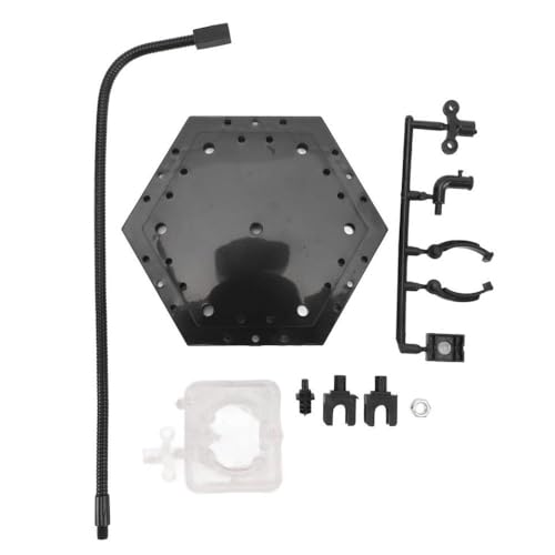 BritBolt ABS -Aktion Figure Ständer Edelstahl Basisanzeigehalter kompatibel mit 6 -Zoll -Puppen -Aktionszahlen(Black) von BritBolt