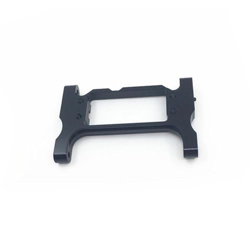 BritBolt Aluminium -Chassis -Halterung für 1 10 -Skala -RC -Autolenker -Servo -Upgrade -Teile, die mit Modellen im -Stil kompatibel sind(Front-Black) von BritBolt