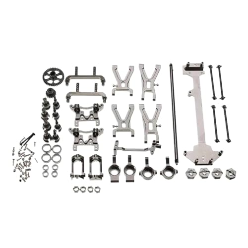 BritBolt Aluminium -Frontachse -Montage -Kit für 1 18 -Skala -RC -Autos kompatibel mit 959B 969B 979B A959 A969 A979 Modelle(YCT35) von BritBolt