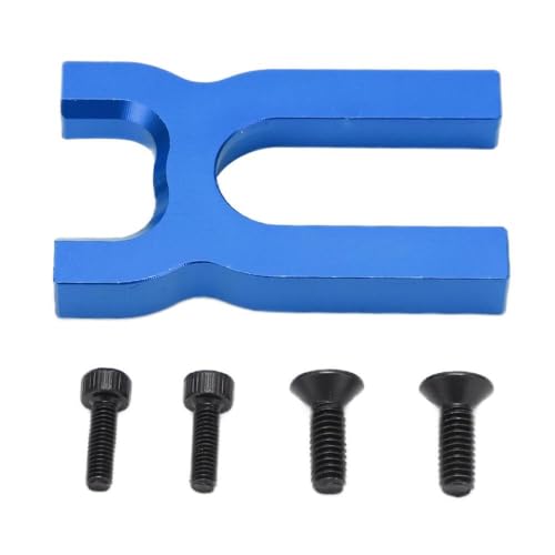 BritBolt Aluminium -RC -Motorhalterhalter für 1/7 Mojave V4 6s kompatibel mit RC -Automotorenteilen(Blue) von BritBolt