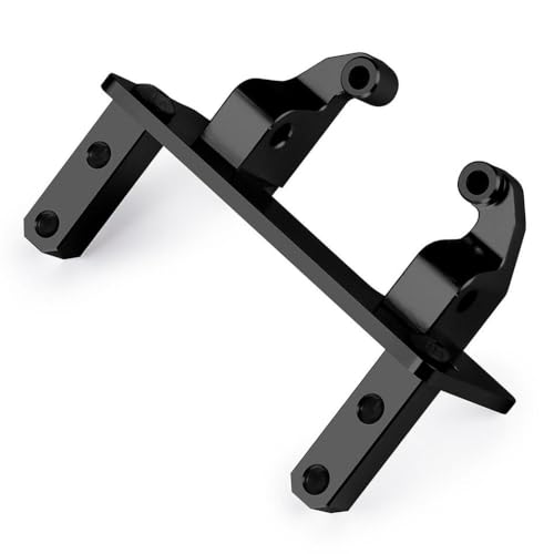 BritBolt Aluminium -Servo -Mount -Basisständer kompatibel mit 1 10 -Skala -RC -Crawler -Upgrade -Teilen für 90046 Achse(Black) von BritBolt