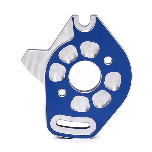 BritBolt Aluminiummotorplatte 6890X 6890R kompatibel mit 4x4 VXL 4WD VXL RC -Auto -Upgrade -Zubehör für 1 10 Skala Off -Straße Fahrzeug(Blue) von BritBolt