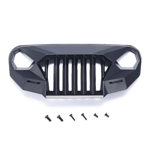 BritBolt Angry Front Face -Kühlergrill für 1 10 -Skala RC Crawler Car kompatibel mit JK- und SEMA -Stilmodellen von BritBolt
