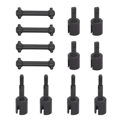 BritBolt Antriebswellengetriebe Differential Cup Wheel Achs -Tasse für 1/10 RC -Auto -Upgrade -Teile, die mit TT01 TT02 -Modellen kompatibel sind(1 Set) von BritBolt