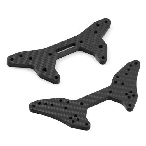 BritBolt Carbon -Faserschockturm vorne und hinten kompatibel mit 1 7 -Skala -Verstärkungsverletzung 6S RC Car Upgrade -Teilezubehör(Front and Rear) von BritBolt