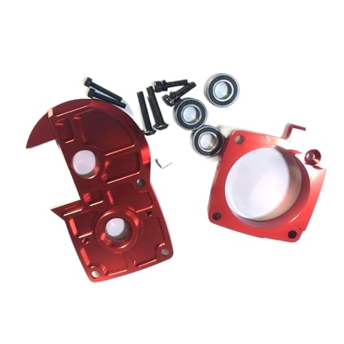 BritBolt Clutch Bell Support Upgrade Schnellfreisetzungskompatibel mit 1 5 -Skala Rofun Rovan King Motor Pass(Red) von BritBolt