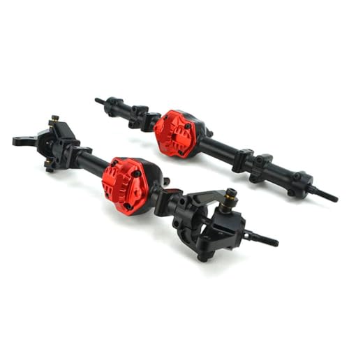 BritBolt CrossRC -Kompatible G2 G2 Metall -Vorder- und Hinterachse 97400381 97400382 Upgrade -Teile für 1/10 Skala -RC -Modellautos Crawler Fits SG4 SR4 -Serie(1SET) von BritBolt