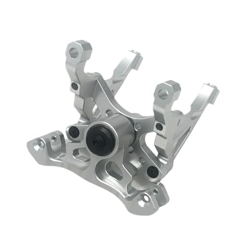 BritBolt Einstellbarer Front Shock Tower Support Bracket kompatibel mit 1 5 -Skala Rovan Rofun King Motor 5B 5T 5SC RC -Autos und ähnliche Modelle(Silver) von BritBolt