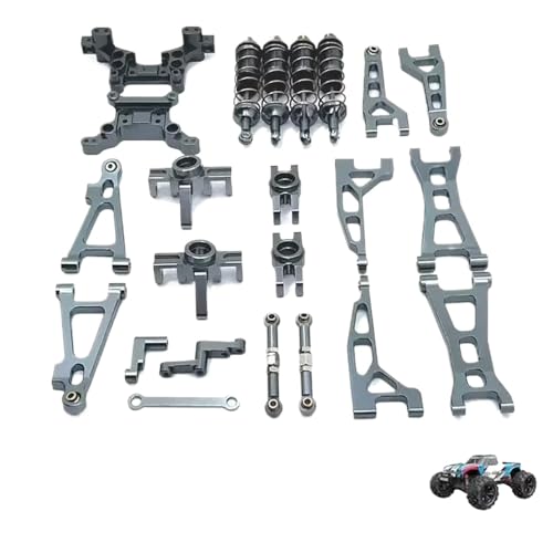 BritBolt Ersatzteile 16207 16208 16209 16210 H16H Modifizierte RC -Driftauto -Steuerung Remote -Autos Metall -Upgrade -Zubehör kompatibel mit Fernbedienungsfahrzeugen(16208-T-841) von BritBolt