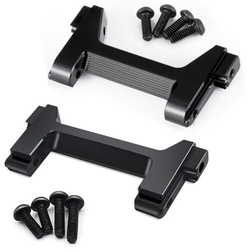 BritBolt Feste Halterung für 1 18 -Skala RC Crawler Car Front Heck Stoßstange Mount Upgrade -Teile, die mit verschiedenen Modellen kompatibel sind(Front and Rear) von BritBolt