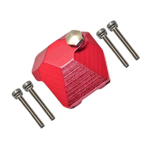 BritBolt GPM -Teile Metallachse Getriebeabdeckung AXI232026 kompatibel mit 1 10 Skala RC -Modellauto Crawler Upgrade Teile für AXI03007 III(Red) von BritBolt