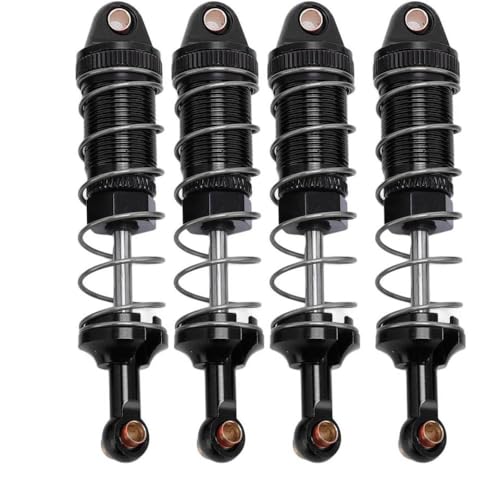 BritBolt Hydraulikschockdämmer für 1/12 Skala RC -Autos kompatibel mit MN128 MN86 G500 Models RC -Auto -Stoßdämpfer(Black) von BritBolt