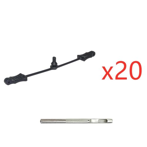 BritBolt Hyper 16208 16209 16210 14209 16101 16889 20pcs 30pcs Gummi -Karosserie -Clip -Halter -Set mit 1 14 1 16 -Skala -RC -Autos und LKW -Zubehör kompatibel(C) von BritBolt