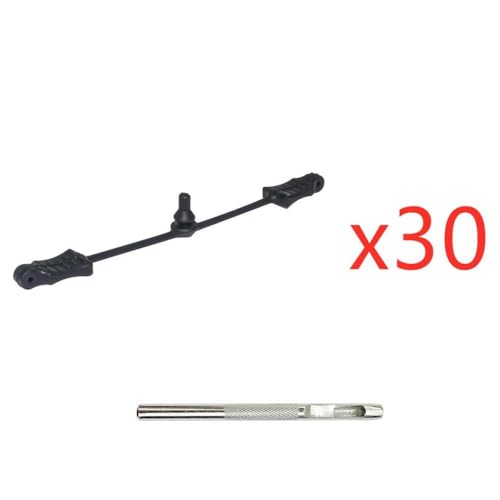 BritBolt Hyper 16208 16209 16210 14209 16101 16889 20pcs 30pcs Gummi -Karosserie -Clip -Halter -Set mit 1 14 1 16 -Skala -RC -Autos und LKW -Zubehör kompatibel(D) von BritBolt