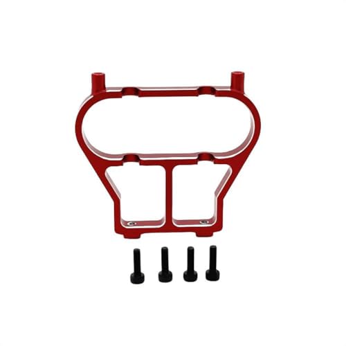 BritBolt Hyper Go 14211 kompatible Metall -Heck -Stoßfängerhalterung für 1 14 Skala RC -Auto -Upgrade und Zubehör(Red) von BritBolt