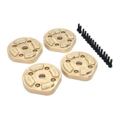 BritBolt Hyper Go H12Y H12Y+ Messing Gegengewicht für 1 12 Skala RC Crawler Cars Upgrade -Teile, die mit verschiedenen Modellen kompatibel sind(4pcs) von BritBolt