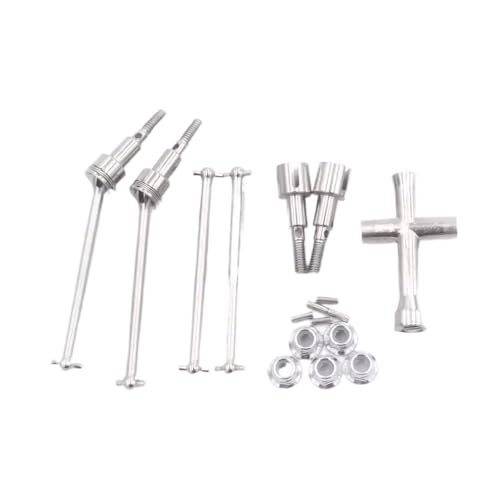 BritBolt Kompatibel mit Fahrzeugmodellen 16101pro 16102 Pro SG116 Max Metall Upgrade Hinterradaufhängung Hub -Traganlage Schwung Armgetriebe Lenkungsbecher Antriebswelle Aftermarket -Austausch(6312) von BritBolt
