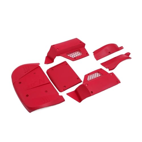 BritBolt Kompatible Herbstwiderstand Körperschale für 1 5 Skala 5ive trofun rovan lt King Motor X2 RC -Autoteile ohne Rollkäfig(Red) von BritBolt