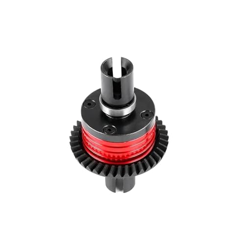 BritBolt Kompatible -Metallmetall -Vorder- und Hinterdifferential -Zahnrad -Set Universal Fit für 1 5 -Skala Rovan Rofun F5 RF5 4WD auf Straßenmodellen ähnlich wie MCD XS5(Red) von BritBolt