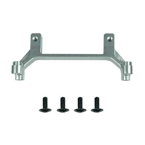 BritBolt LD-P06 LD P06 Servo-Mount-Halterung für 1/12 RC-Autometallachse-Upgrade-Teile, die mit Fahrzeugen im Unimog-Stil kompatibel sind(Silver) von BritBolt