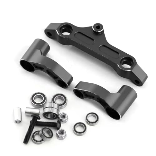 BritBolt Lenks Bellcrank Set Metal Lenkungsbaugruppe Upgrade -Teile für 1 5 Skala 8S RC -Autos kompatibel mit verschiedenen 8S -Off -Straßenmodellen(Black) von BritBolt