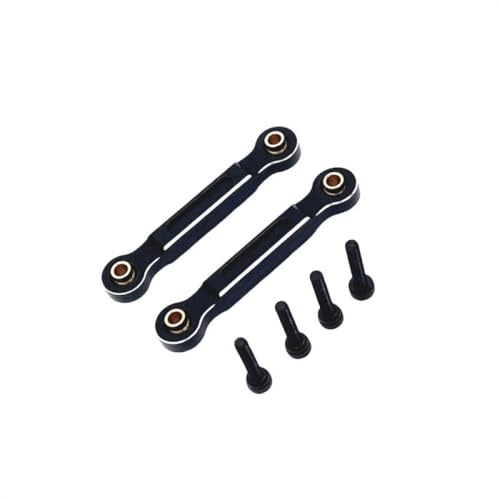BritBolt Lenkung der Metalllenkstablenker 14211 Upgrade -Teile für 1 14 -Skala -RC -Autos, die mit verschiedenen Modellen kompatibel sind(Black) von BritBolt