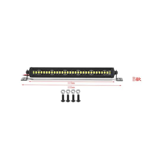 BritBolt -Lichtstangen -Dachlampe 55/75/95/115/135/215 mm für 1/8 1/10 Skala RC -Auto -Upgrade kompatibel mit Modell 90046(115mm) von BritBolt
