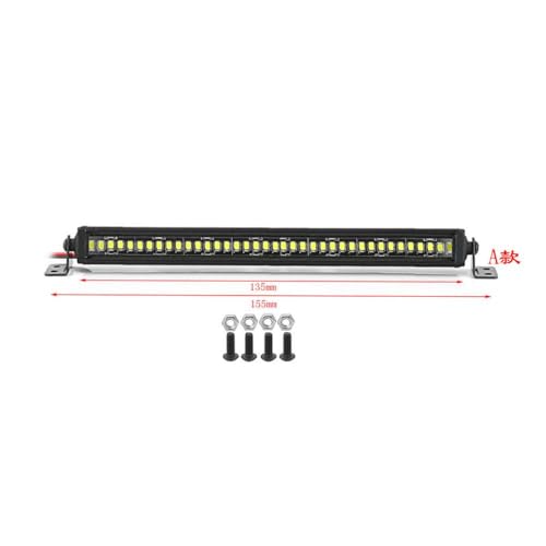 BritBolt -Lichtstangen -Dachlampe 55/75/95/115/135/215 mm für 1/8 1/10 Skala RC -Auto -Upgrade kompatibel mit Modell 90046(135mm) von BritBolt