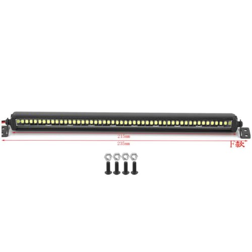 BritBolt -Lichtstangen -Dachlampe 55/75/95/115/135/215 mm für 1/8 1/10 Skala RC -Auto -Upgrade kompatibel mit Modell 90046(215mm) von BritBolt