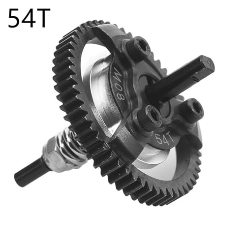 BritBolt M0 8 Metallstahl Spur Gear 50T 52T 54T 56T Slipper Kupplung 6766 Upgrade Teil kompatibel mit 1 10 Skala 4x4 RC -Autos wie Fiesta Telluride(54T) von BritBolt
